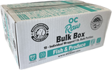 OC Raw - Frozen Fish & Produce Patties Bulk Box - Raw Dog Food - 18 lb (PRE-ORDER-Local Delivery Only)