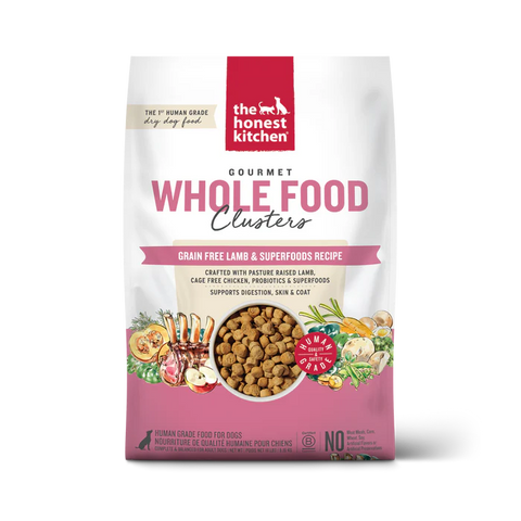 THK - Grain-Free Whole Food Clusters Lamb - Dry Dog Food - Various Sizes