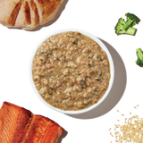 The Honest Kitchen - One Pot Stew Simmered Salmon, Chicken, Broccoli & Brown Rice - Wet Dog Food - 10.5oz