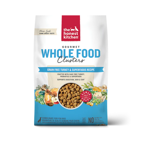 THK - Grain-Free Whole Food Clusters Turkey - Dry Dog Food - Various Sizes