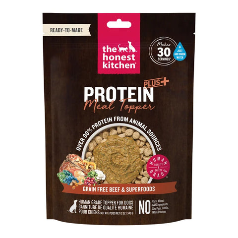The Honest Kitchen - Protein Plus Grain Free Beef & Superfoods Topper