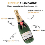 Chewffon - Plush Champagne Bottle Squeaky Dog Toy