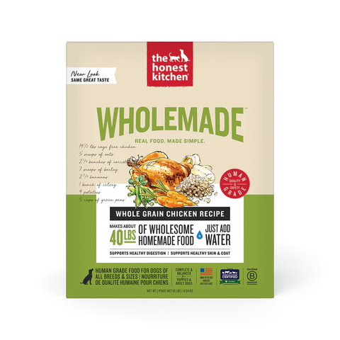 THK - Whole Grain Wholemade Dehydrated Chicken- Dry Dog Food - Various Sizes