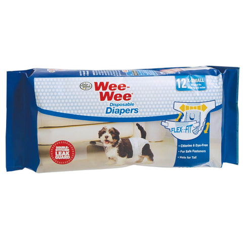 Four Paws - Wee-Wee Disposable Diapers - Various Sizes