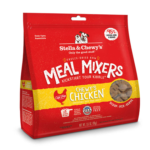 Stella & Chewy's - Meal Mixers Chewy's Chicken - Freeze-Dried Dog Food - Various Sizes