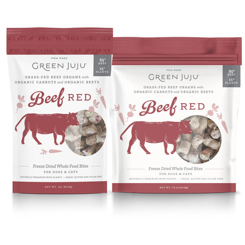 Green Juju - Freeze-Dried Beef Red Whole Food Bites Topper