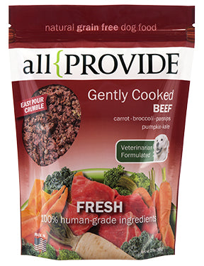 All Provide - Gently Cooked Beef - Gently Cooked Dog Food - 2 lb (Local Delivery Only)