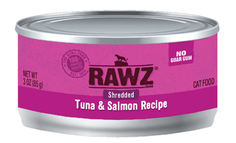 RAWZ - Shredded Tuna & Salmon - Wet Cat Food - 3oz