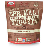 Primal - Nuggets Pork - Freeze-Dried Dog Food - Various Sizes