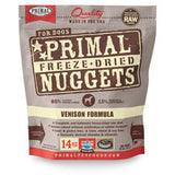 Primal - Nuggets Venison - Freeze-Dried Dog Food - Various Sizes