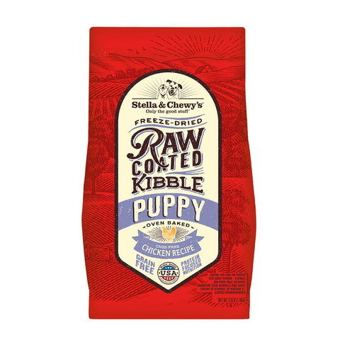 Stella & Chewy's - Raw Coated Baked Cage-Free Chicken for Puppies - Dry Dog Food - Various Sizes