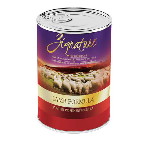 Zignature - Lamb Formula - Wet Dog Food - Various Sizes