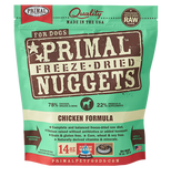 Primal - Nuggets Chicken - Freeze-Dried Dog Food - Various Sizes