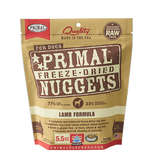 Primal - Nuggets Lamb - Freeze-Dried Dog Food - Various Sizes