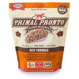Primal - Beef Pronto - Raw Dog Food - Various Sizes (Hillsborough County FL Delivery Only)