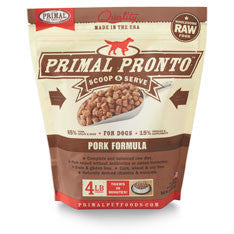 Primal - Pork Pronto - Raw Dog Food - 4 lb (Local Delivery Only)