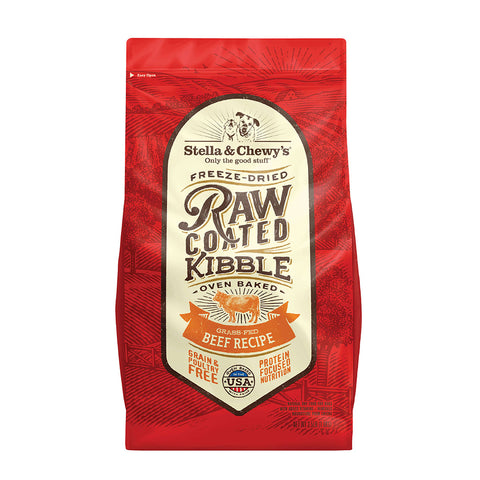 Stella & Chewy's - Raw Coated Baked Beef - Dry Dog Food - Various Sizes