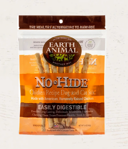 Earth Animal - No-Hide Chicken Stix 10 Pack