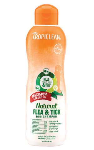 TropiClean - Natural Flea & Tick Shampoo