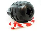 SodaPup - K9 Magnum Grenade Durable Rubber Treat Dispenser Toy