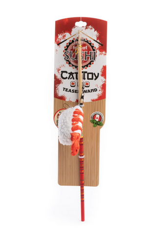 Fab Cat - Sushi Chopstick Teaser Wand Cat Toy