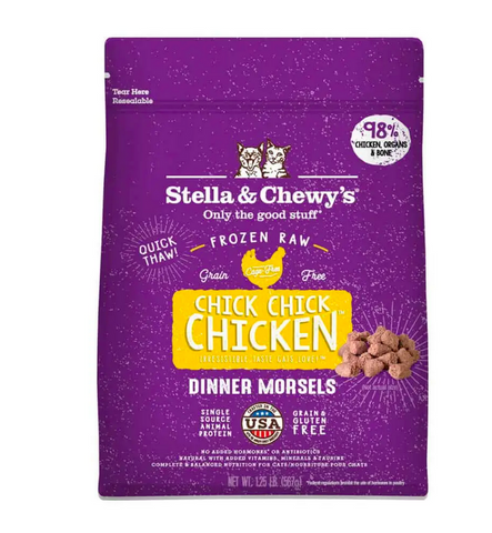 Stella & Chewy's - Chick, Chick Chicken Dinner Morsels - Raw Cat Food - 3 lb (Hillsborough County FL Delivery Only)