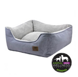 Tall Tails - Dream Chaser Charcoal Bolster Bed