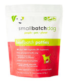 Small Batch - Frozen Beef Batch Patties - Raw Dog Food - 6 lb (Local Delivery Only)