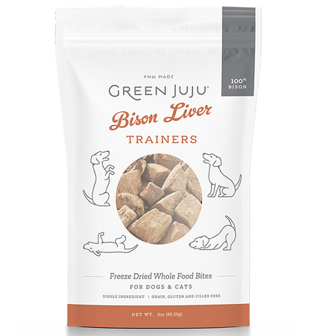 Green Juju - Freeze-Dried Bison Liver Trainers