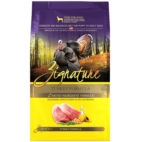 Zignature - Turkey Formula - Dry Dog Food - Various Sizes