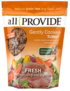 All Provide - Gently Cooked Turkey - Gently Cooked Dog Food - 2 lb (Local Delivery Only)