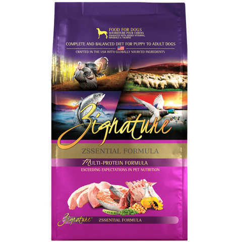 Zignature - Zssential Formula - Dry Dog Food - Various Sizes