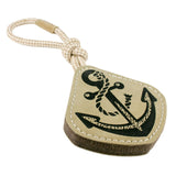 Tall Tails - Natural Leather Anchor Tug