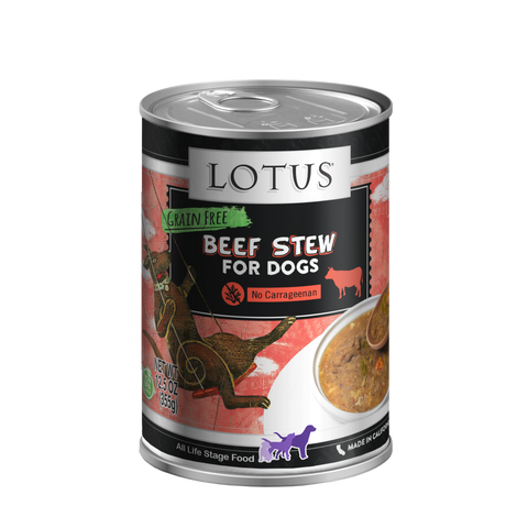 Lotus - Beef Stew - Wet Dog Food - 12.5oz