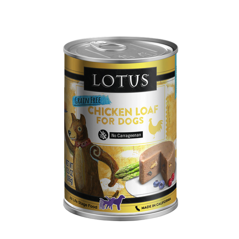 Lotus - Chicken Loaf - Wet Dog Food - 12.5oz