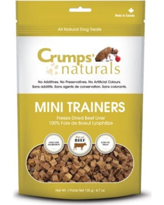 Crumps Natural - Mini Trainers Freeze Dried Beef