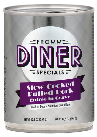 Fromm - Diner Specials Slow-Cooked Pulled Pork Entree - Wet Dog Food - 12.5oz