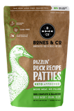 Bones & Co - Dazzlin' Duck Keto Formula - Raw Dog Food - Various Sizes (Local Delivery Only)
