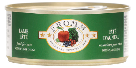 Fromm - Four-Star Lamb Pate - Wet Cat Food - 5.5oz