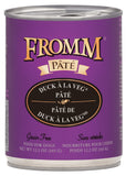Fromm - Duck A La Veg Pate - Wet Dog Food - 12.2oz