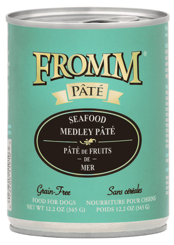 Fromm - Seafood Medley Pate - Wet Dog Food - 12.2oz