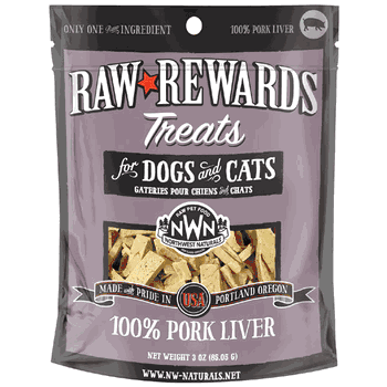 Northwest Naturals - Freeze-Dried Raw Rewards Pork Liver Treat