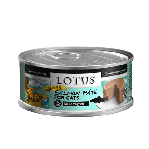 Lotus - Salmon Pate - Wet Cat Food - 2.75 oz