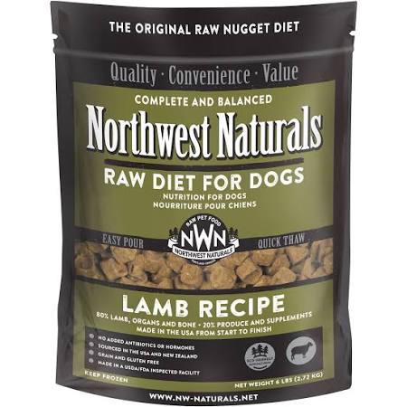Northwest Naturals - Lamb Nuggets - Raw Dog Food - 6 lb (Hillsborough County FL Delivery Only)