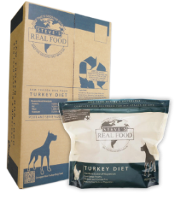Steve's Real Food - BARF Turkey Patties - Raw Dog Food - 20 lb (Hillsborough County FL Delivery Only)