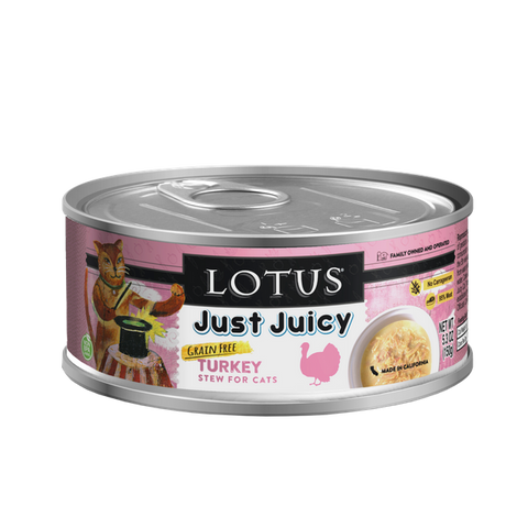 Lotus - Just Juicy Turkey - Wet Cat Food - 2.5 oz