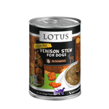 Lotus - Venison Stew - Wet Dog Food - 12.5oz