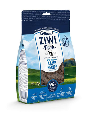 Ziwi Peak - New Zealand Lamb - Air-Dried Dog Food - Various Sizes