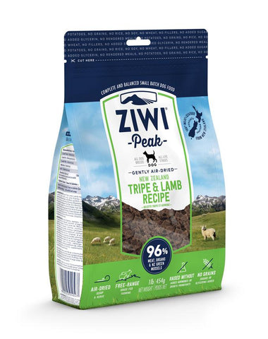 Ziwi Peak - New Zealand Tripe & Lamb - Air-Dried Dog Food - Various Sizes